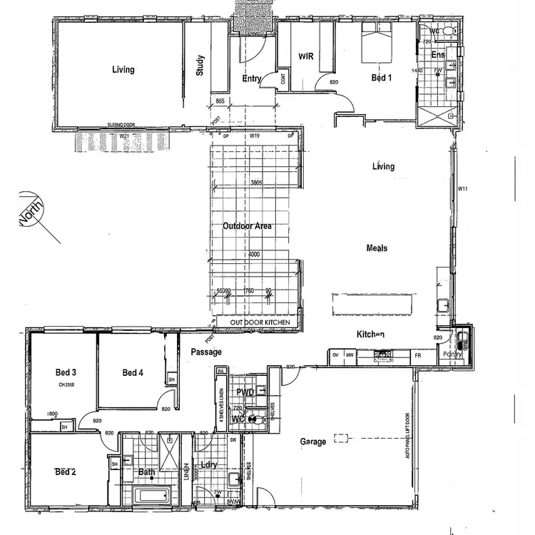 Floorplan of Homely house listing, 20 Woodbridge Street, Killara VIC 3691
