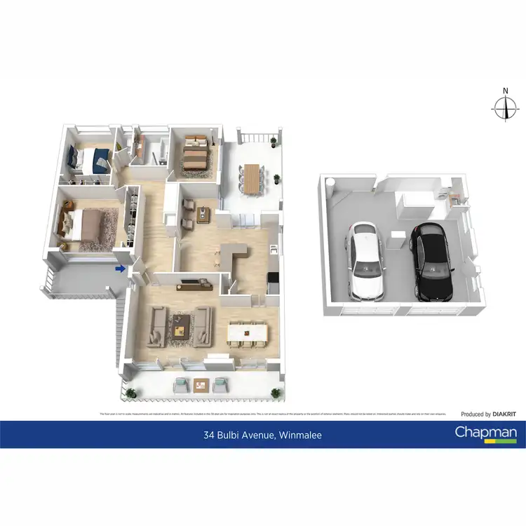 Floorplan of Homely house listing, 34 Bulbi Avenue, Winmalee NSW 2777