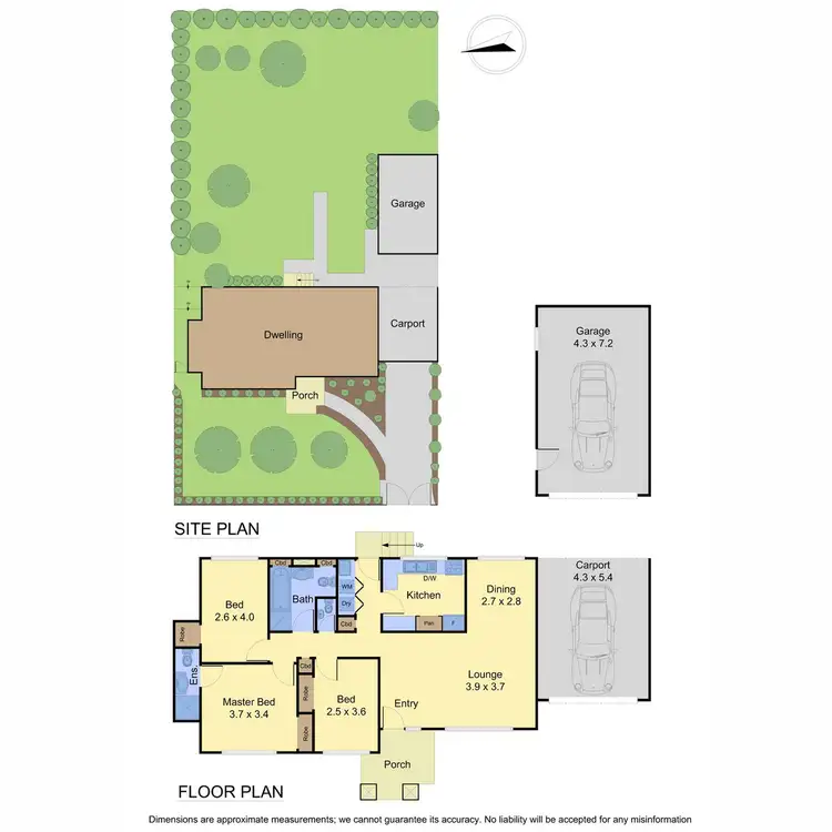Floorplan of Homely house listing, 7 Coolibah Crescent, Bayswater VIC 3153