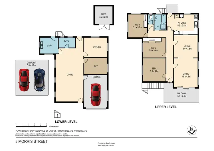 Floorplan of Homely house listing, 8 Morris Street, Highgate Hill QLD 4101
