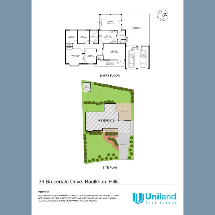 Floorplan of Homely house listing, 39 Brucedale Drive, Baulkham Hills NSW 2153