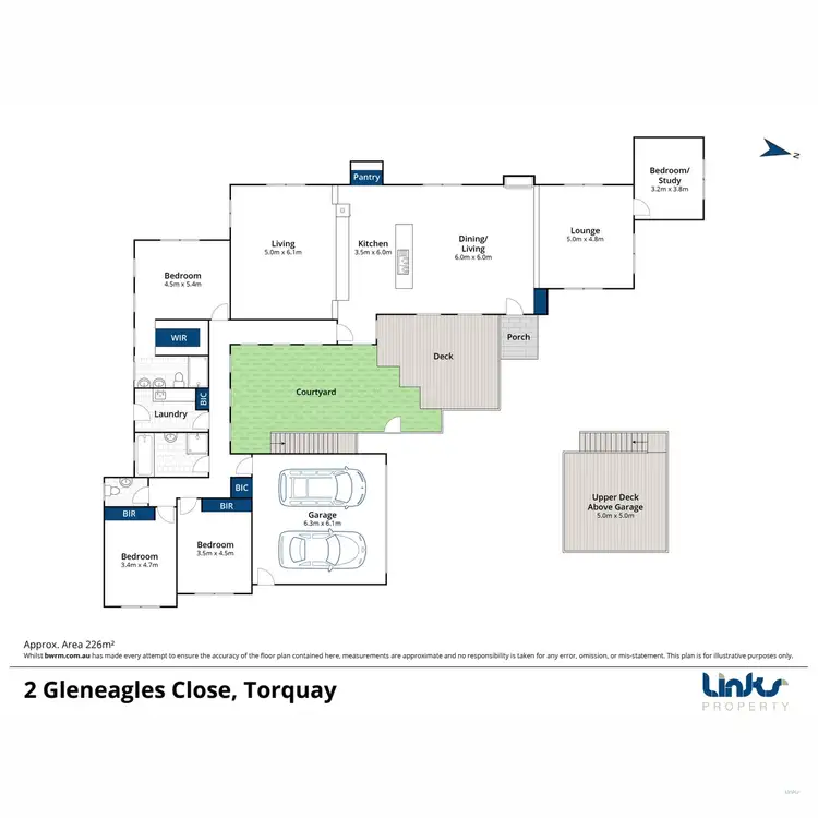Floorplan of Homely house listing, 2 Gleneagles Close, Torquay VIC 3228