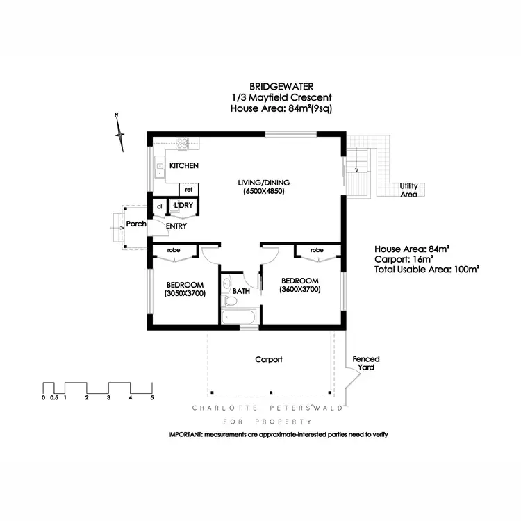 Floorplan of Homely villa listing, 1/3 Mayfield Crescent, Bridgewater TAS 7030