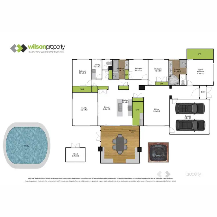 Floorplan of Homely house listing, 2 Jersey Street, Traralgon VIC 3844