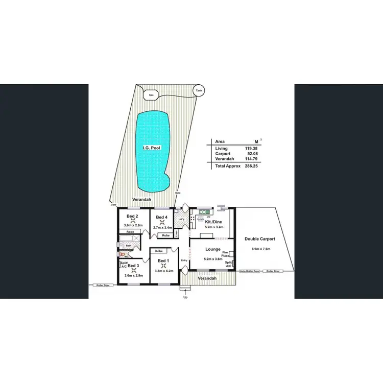 Floorplan of Homely house listing, 7 Gum Tree Drive, Hope Valley SA 5090