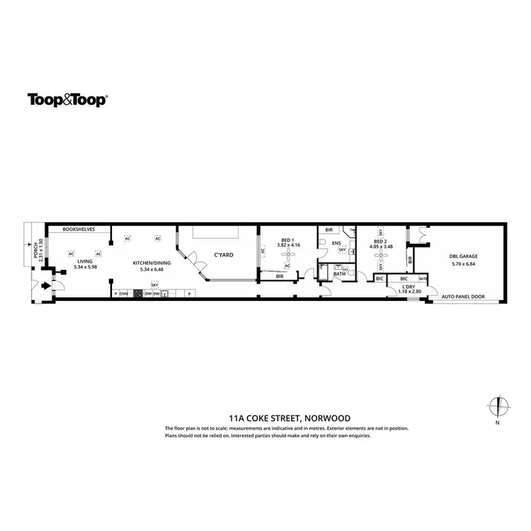 Floorplan of Homely house listing, 11A Coke Street, Norwood SA 5067