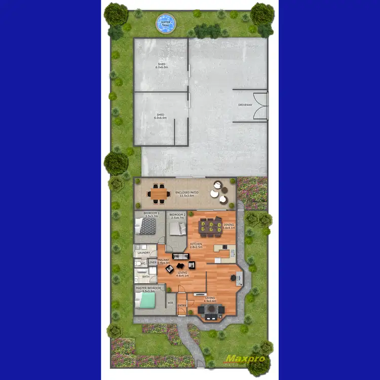 Floorplan of Homely house listing, 33 Station Street, Cannington WA 6107