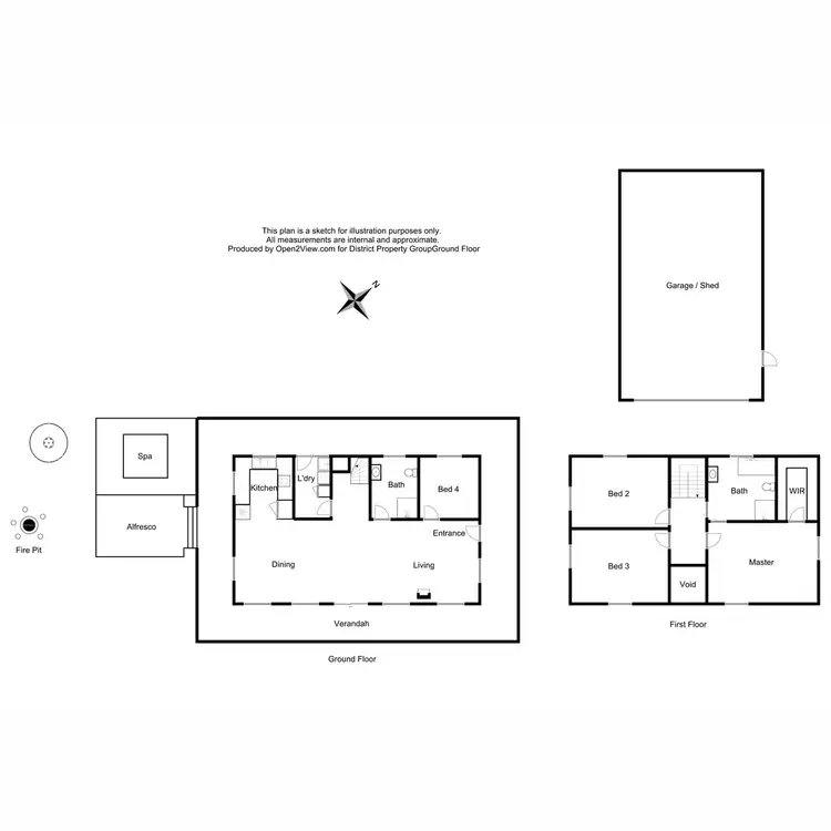 Floorplan of Homely rural property listing, 189 Star of the Glen Road, Bonnie Doon VIC 3720