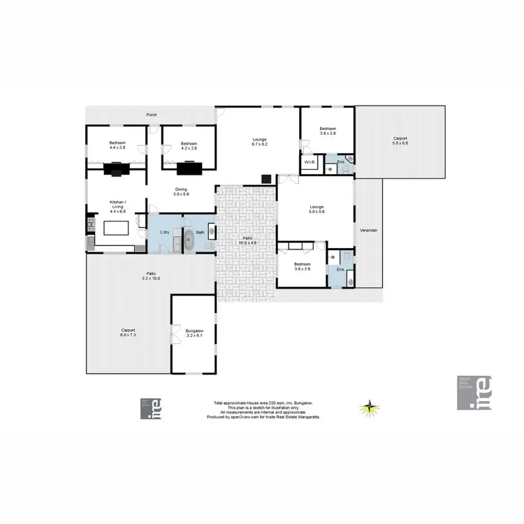Floorplan of Homely house listing, 255 Colemans Lane, Milawa VIC 3678