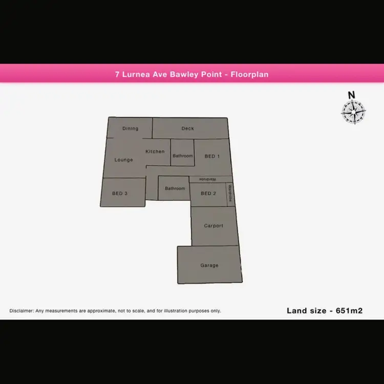Floorplan of Homely house listing, 7 Lurnea Avenue, Bawley Point NSW 2539