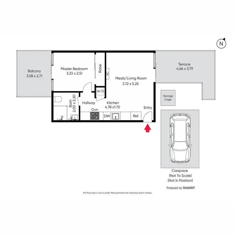 Floorplan of Homely apartment listing, 242/347 Camberwell Road, Camberwell VIC 3124