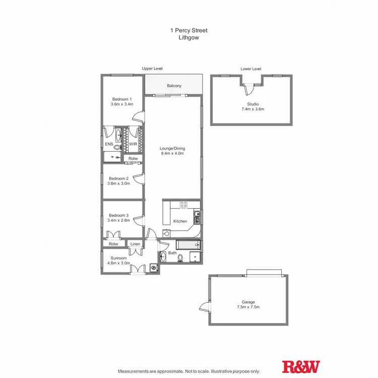 Floorplan of Homely house listing, 1 Percy Street, Lithgow NSW 2790