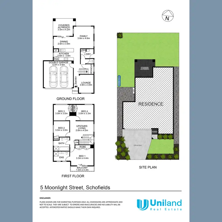 Floorplan of Homely house listing, 5 Moonlight Street, Schofields NSW 2762