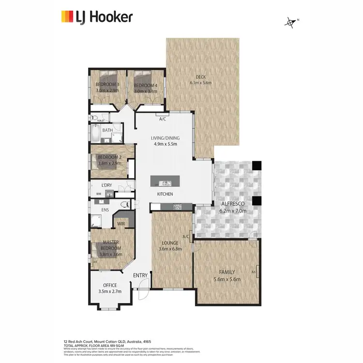 Floorplan of Homely house listing, 12 Red Ash Court, Mount Cotton QLD 4165