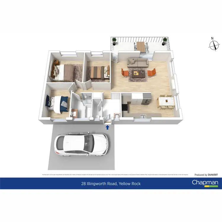 Floorplan of Homely house listing, 28 Illingworth Road, Yellow Rock NSW 2777