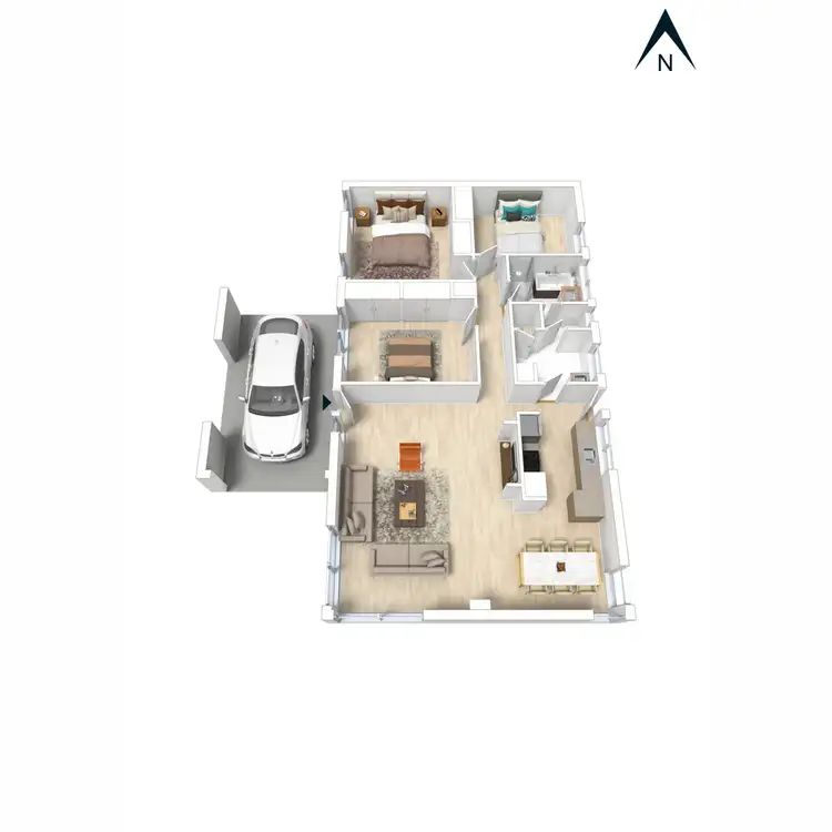 Floorplan of Homely house listing, 64 Ashenden Square, Rosebud VIC 3939