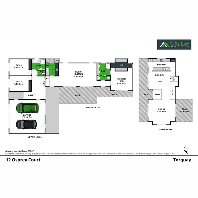 Floorplan of Homely house listing, 12 Osprey Court, Torquay VIC 3228