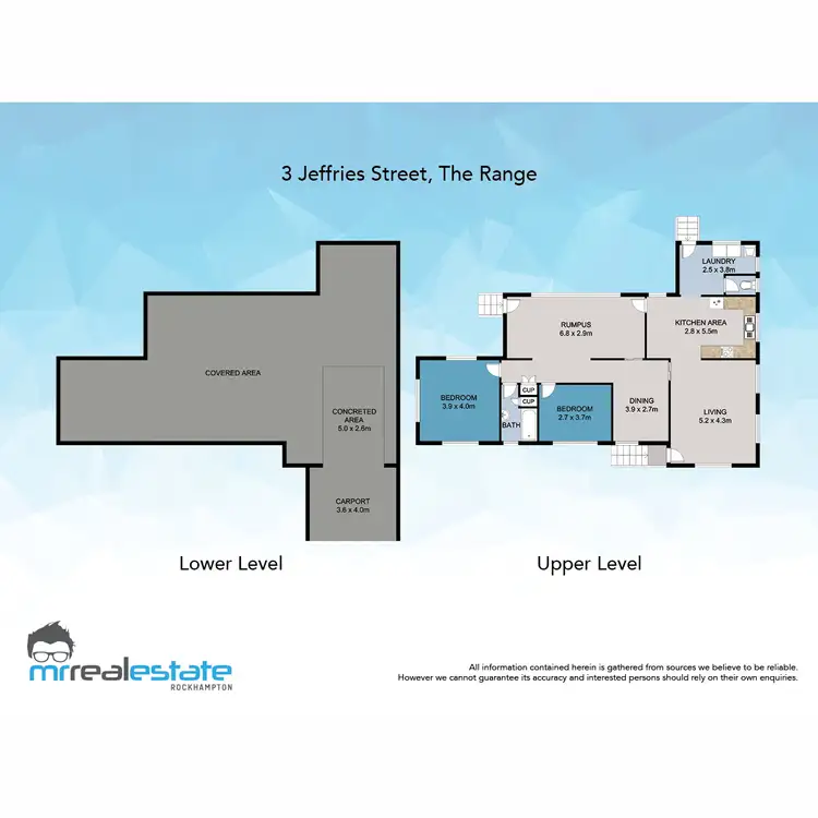 Floorplan of Homely house listing, 3 Jeffries Street, The Range QLD 4700