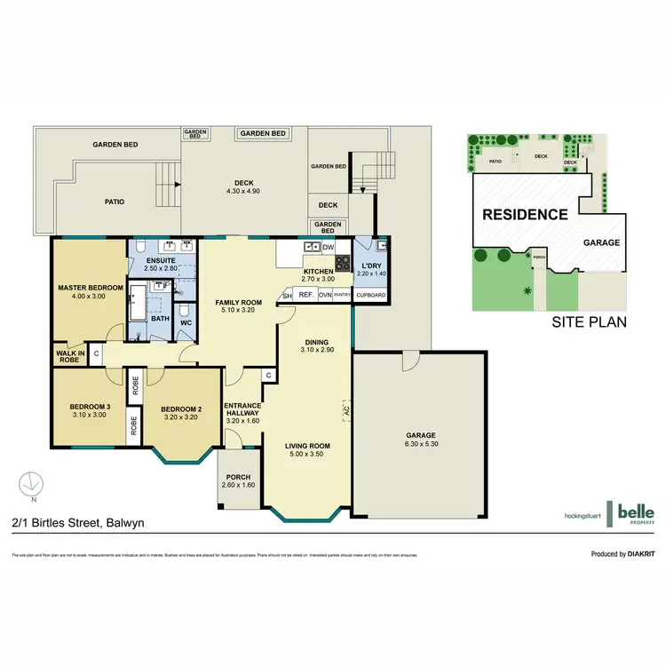 Floorplan of Homely unit listing, 2/1 Birtles Street, Balwyn VIC 3103