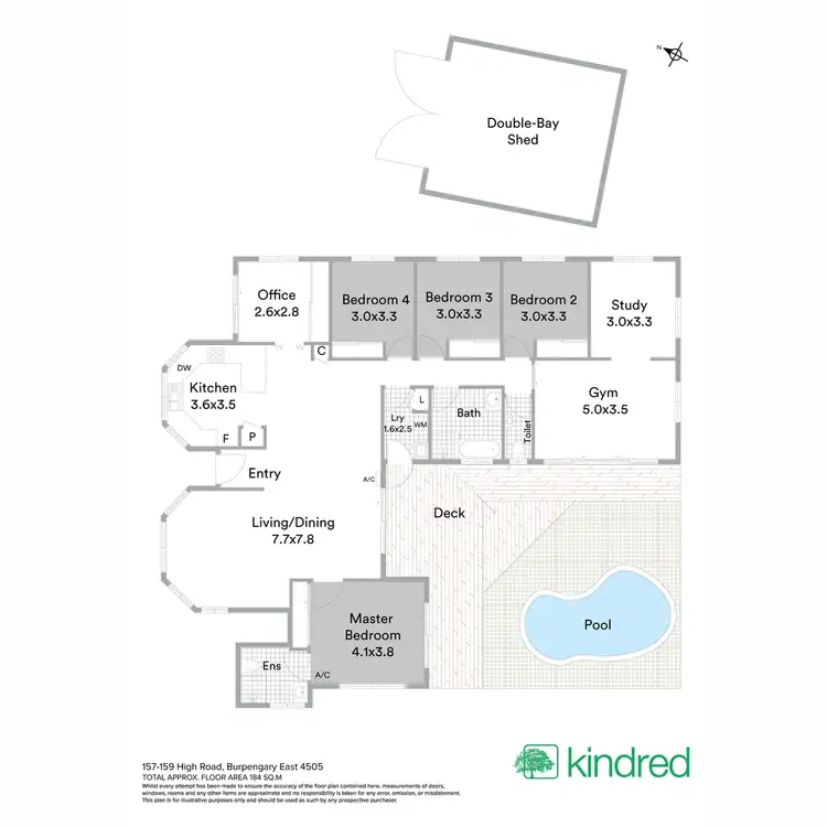 Floorplan of Homely rural property listing, 157-159 High Road, Burpengary East QLD 4505