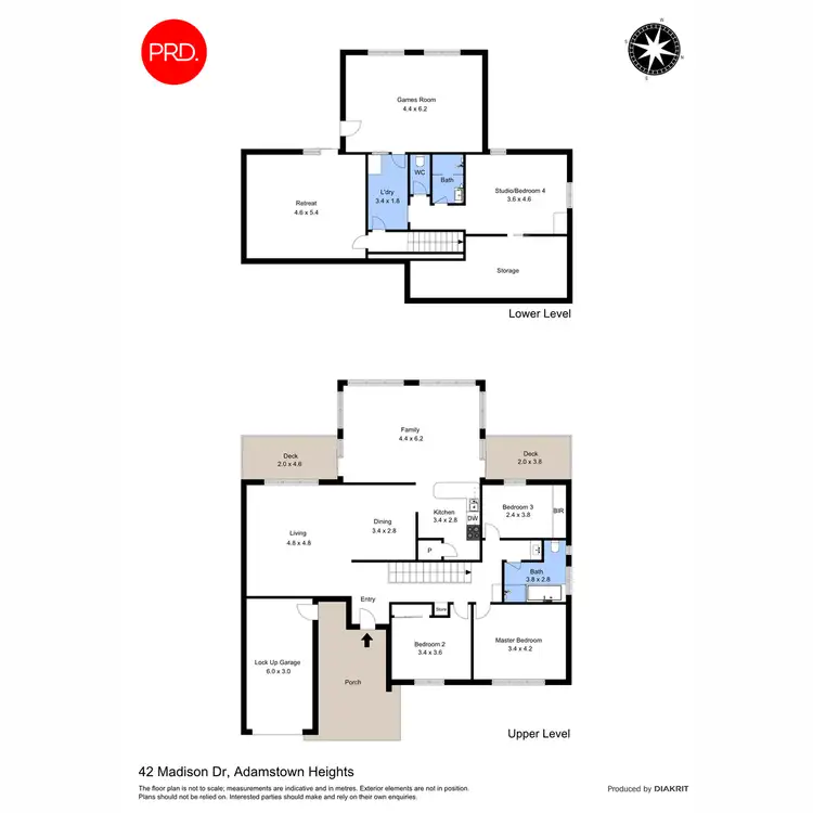 Floorplan of Homely house listing, 42 Madison Drive, Adamstown Heights NSW 2289