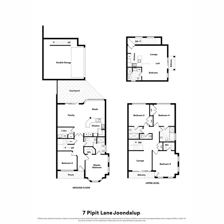 Floorplan of Homely house listing, 7 Pipit Lane, Joondalup WA 6027
