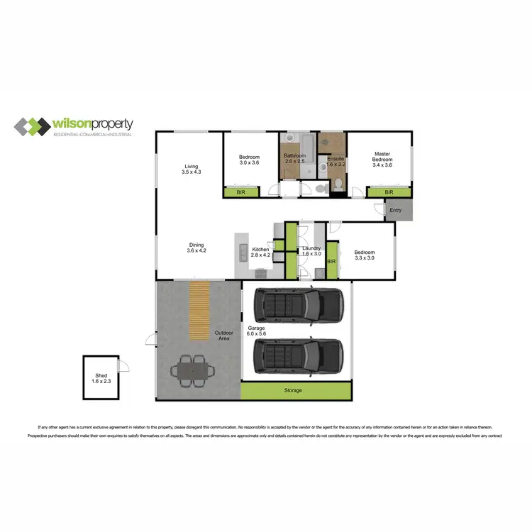 Floorplan of Homely unit listing, 2/9 Grammar Drive, Traralgon VIC 3844