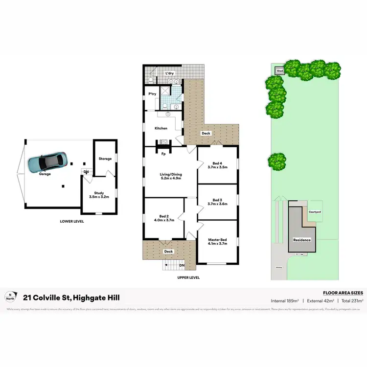 Floorplan of Homely house listing, 21 Colville Street, Highgate Hill QLD 4101