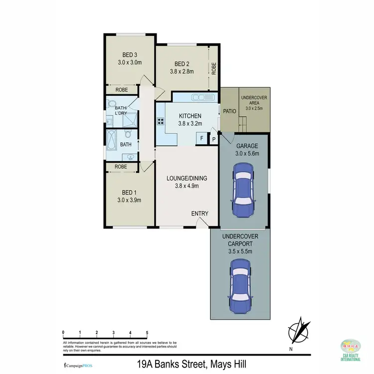 Floorplan of Homely house listing, 19A Banks Street, Mays Hill NSW 2145