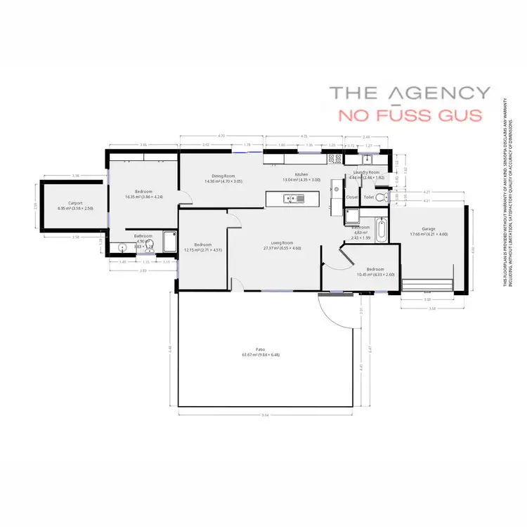 Floorplan of Homely house listing, 53 Carr Crescent, Warwick WA 6024