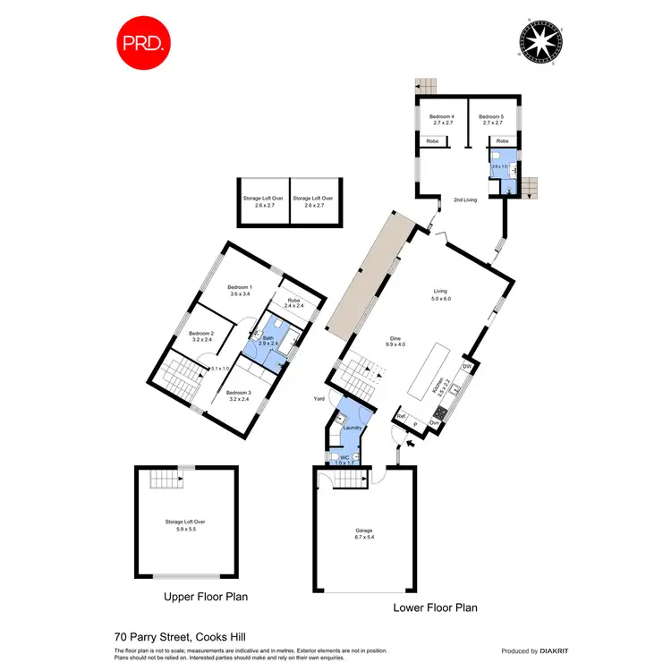 Floorplan of Homely house listing, 70 Parry Street, Cooks Hill NSW 2300