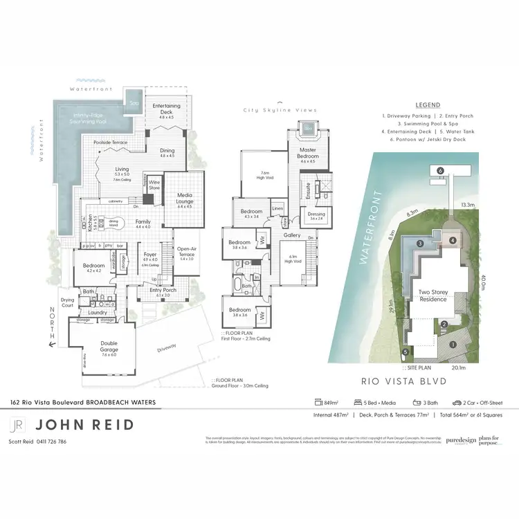 Floorplan of Homely house listing, 162 Rio Vista Boulevard, Broadbeach Waters QLD 4218