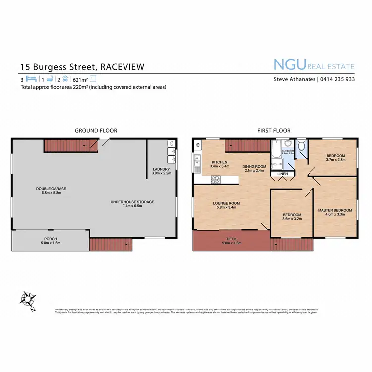 Floorplan of Homely house listing, 15 Burgess Street, Raceview QLD 4305