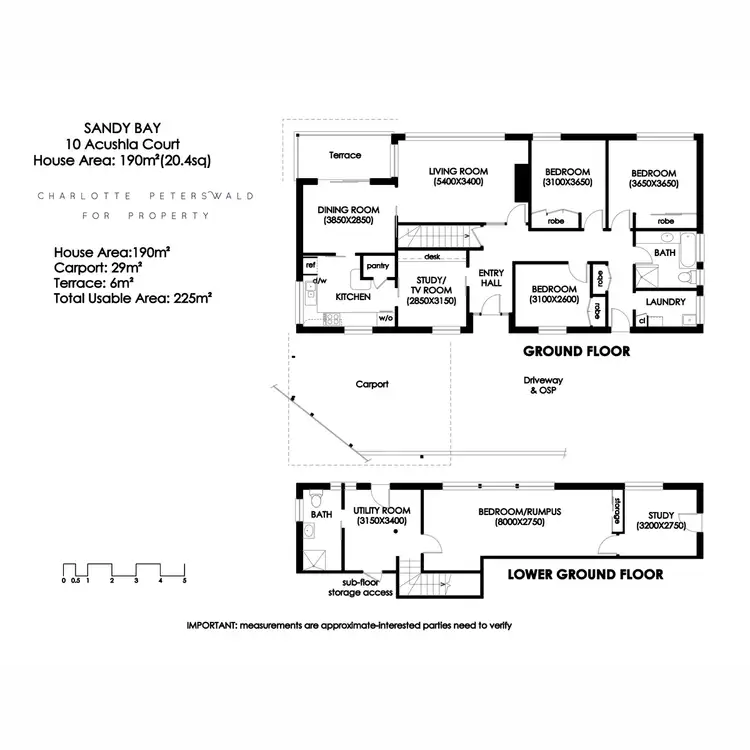 Floorplan of Homely house listing, 10 Acushla Court, Sandy Bay TAS 7005