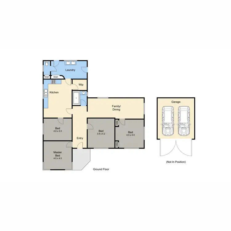 Floorplan of Homely house listing, 31 Grandview Avenue, Rye VIC 3941