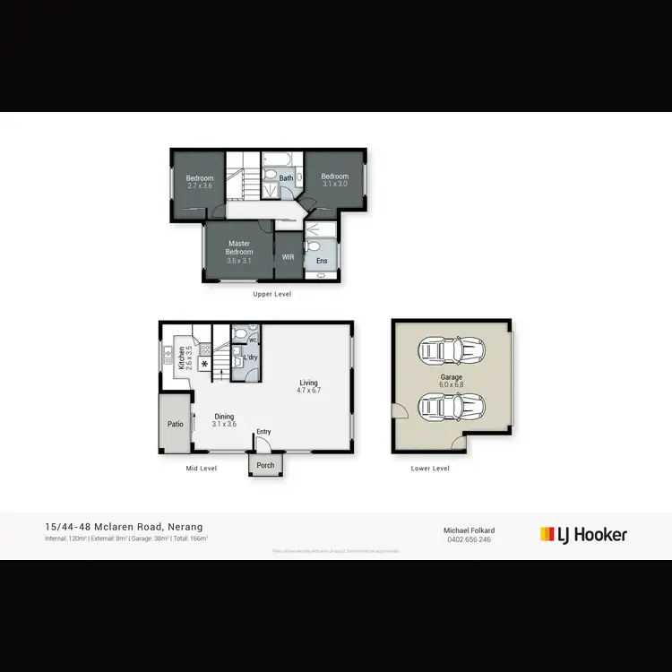 Floorplan of Homely semi-detached listing, 15/44-48 Mclaren Road, Nerang QLD 4211