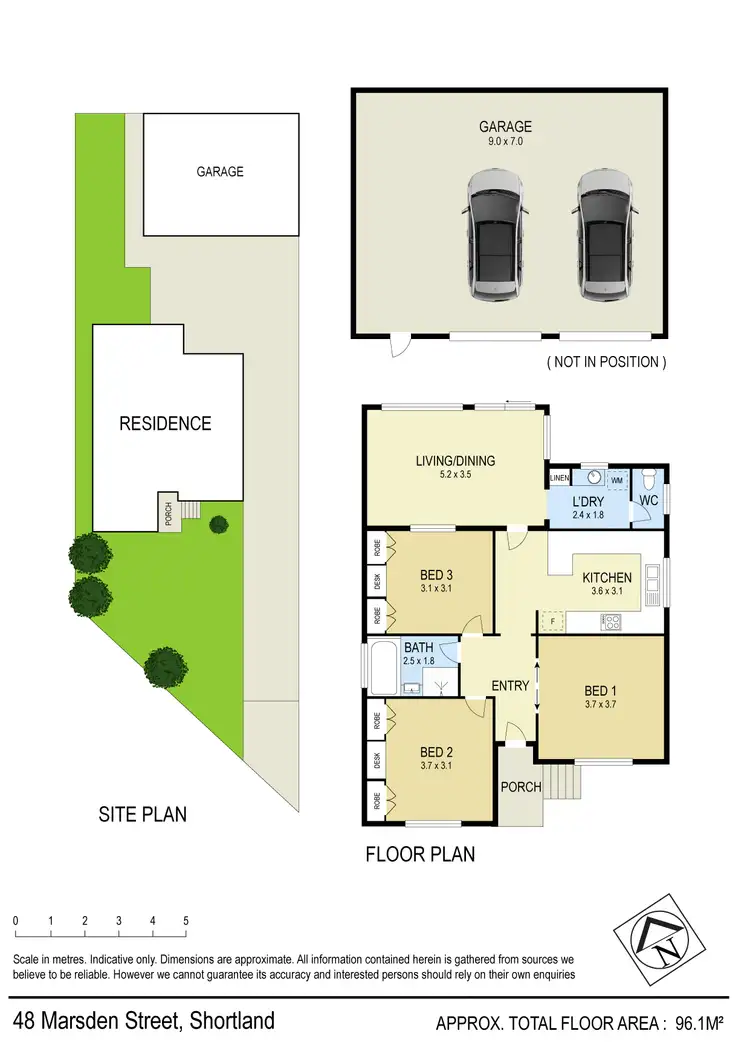 Floorplan of Homely house listing, 48 Marsden Street, Shortland NSW 2307