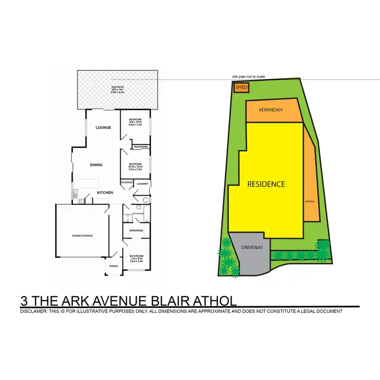 Floorplan of Homely house listing, 3 The Ark Avenue, Blair Athol NSW 2560