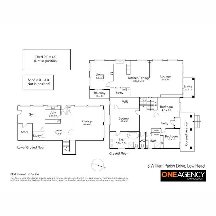 Floorplan of Homely house listing, 8 William Parish Drive, Low Head TAS 7253