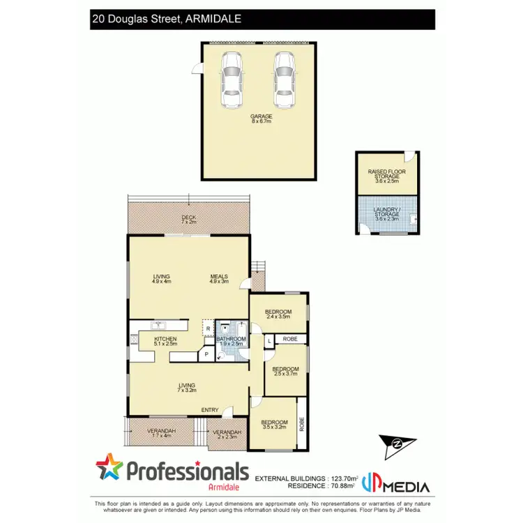 Floorplan of Homely house listing, 20 Douglas Street, Armidale NSW 2350
