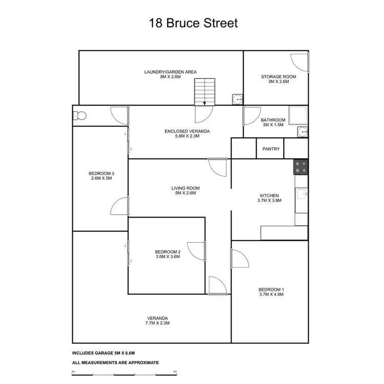 Floorplan of Homely house listing, 18 Bruce Street, Grafton NSW 2460