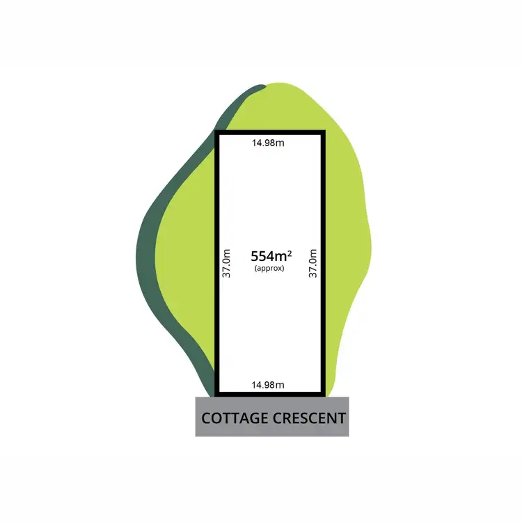Floorplan of Homely land listing, 11 Cottage Crescent, Torquay VIC 3228