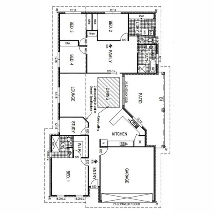 Floorplan of Homely house listing, 8 Jamie Crescent, Gracemere QLD 4702