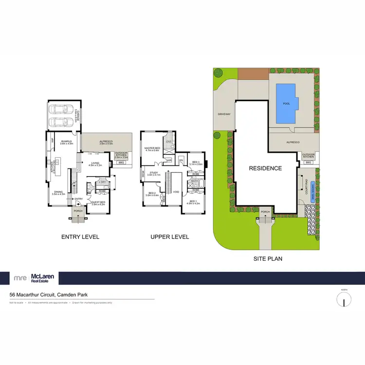 Floorplan of Homely house listing, 56 Macarthur Circuit, Camden Park NSW 2570