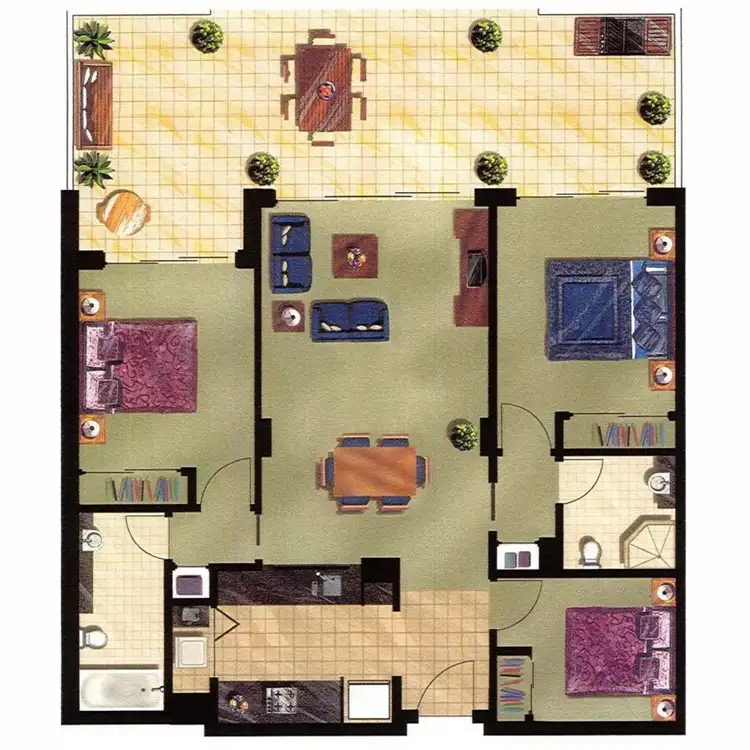 Floorplan of Homely apartment listing, 1703/141 Campbell Street, Bowen Hills QLD 4006
