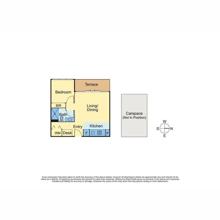 Floorplan of Homely apartment listing, 320/253 Bridge Road, Richmond VIC 3121