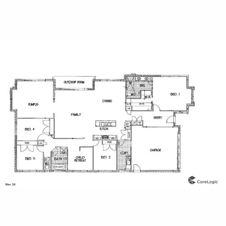Floorplan of Homely rural property listing, 42 Waterfront Drive, Karalee QLD 4306