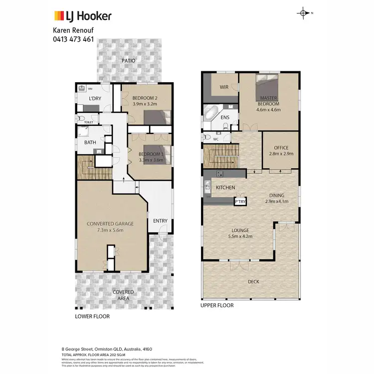 Floorplan of Homely house listing, 8 George Street, Ormiston QLD 4160