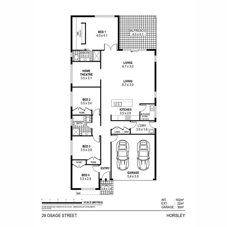 Floorplan of Homely house listing, 29 Osage Street, Horsley NSW 2530