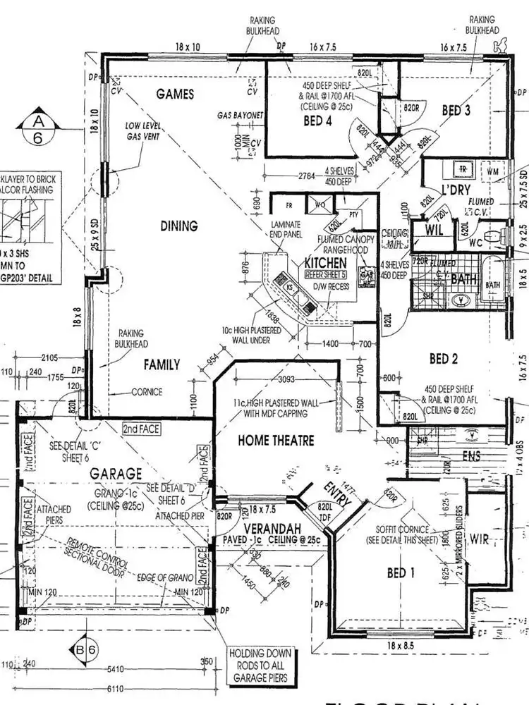 Floorplan of Homely house listing, 4 Elmore Way, High Wycombe WA 6057